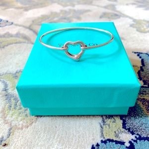 Tiffany Open Heart Bangle